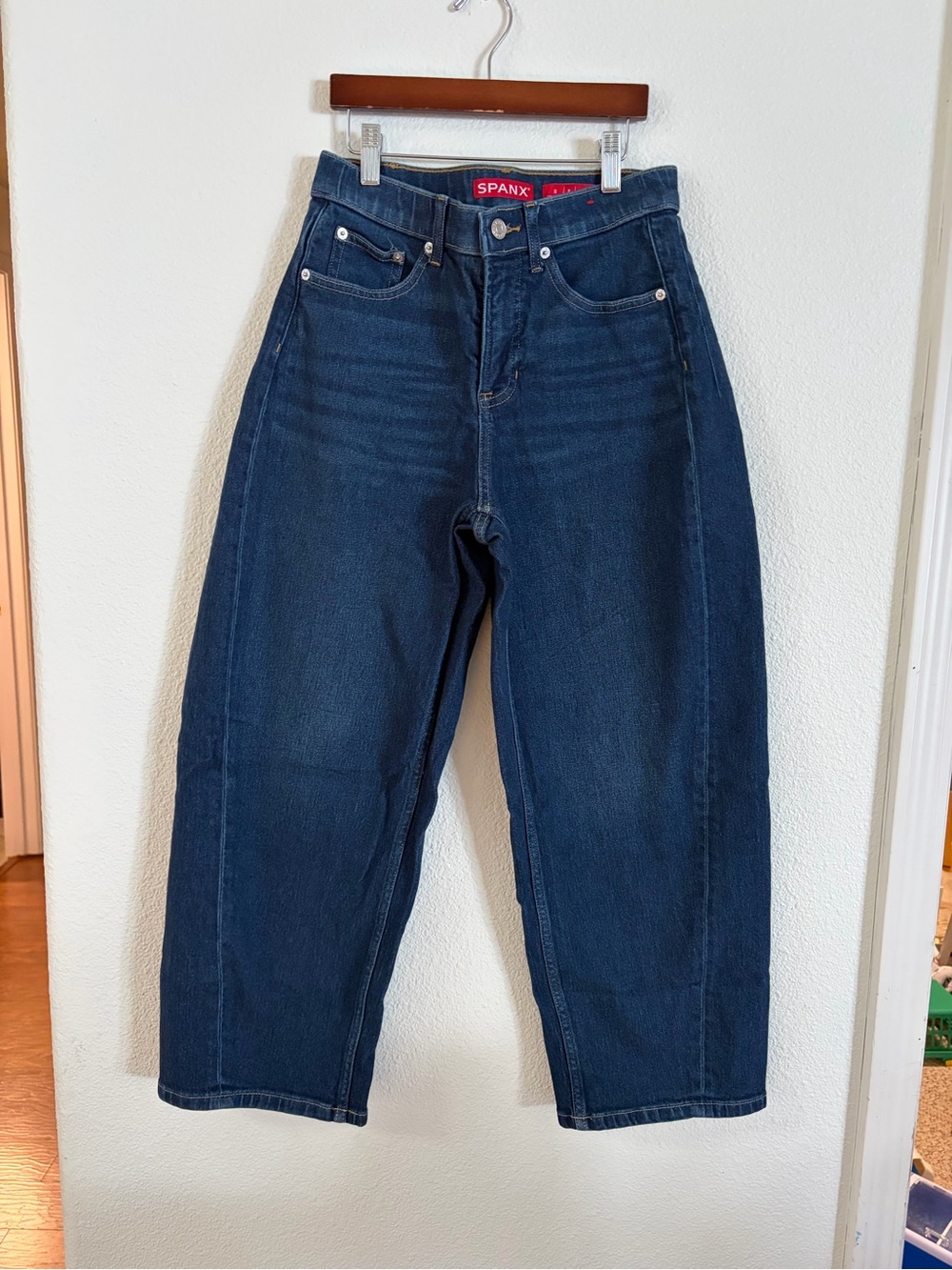 Spanx barrel jeans women’s size small petite